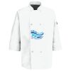 Eight Pearl Button Chef Coat with Thermometer Pocket Thumbnail