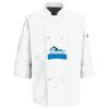 Eight Pearl Button Chef Coat with Thermometer Pocket Thumbnail