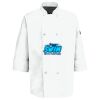 Button Chef Coat with Thermometer Pocket Thumbnail