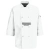 Button Chef Coat with Thermometer Pocket Thumbnail