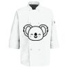 Button Chef Coat with Thermometer Pocket Thumbnail