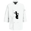 Button Chef Coat with Thermometer Pocket Thumbnail