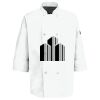 Button Chef Coat with Thermometer Pocket Thumbnail