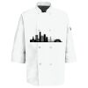 Button Chef Coat with Thermometer Pocket Thumbnail