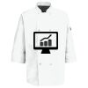 Button Chef Coat with Thermometer Pocket Thumbnail