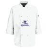 Button Chef Coat with Thermometer Pocket Thumbnail