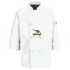 Button Chef Coat with Thermometer Pocket Thumbnail