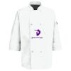 Button Chef Coat with Thermometer Pocket Thumbnail