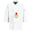 Button Chef Coat with Thermometer Pocket Thumbnail