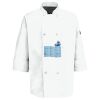 Button Chef Coat with Thermometer Pocket Thumbnail