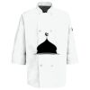 Eight Pearl Button Chef Coat with Thermometer Pocket Thumbnail