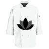 Eight Pearl Button Chef Coat with Thermometer Pocket Thumbnail