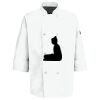 Eight Pearl Button Chef Coat with Thermometer Pocket Thumbnail