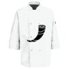Eight Pearl Button Chef Coat with Thermometer Pocket Thumbnail