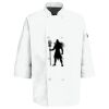 Eight Pearl Button Chef Coat with Thermometer Pocket Thumbnail