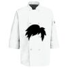 Eight Pearl Button Chef Coat with Thermometer Pocket Thumbnail