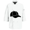 Eight Pearl Button Chef Coat with Thermometer Pocket Thumbnail