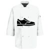 Eight Pearl Button Chef Coat with Thermometer Pocket Thumbnail