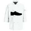 Eight Pearl Button Chef Coat with Thermometer Pocket Thumbnail