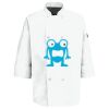 Eight Pearl Button Chef Coat with Thermometer Pocket Thumbnail