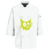 Eight Pearl Button Chef Coat with Thermometer Pocket Thumbnail