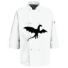 Eight Pearl Button Chef Coat with Thermometer Pocket Thumbnail