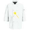 Eight Pearl Button Chef Coat with Thermometer Pocket Thumbnail
