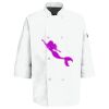 Eight Pearl Button Chef Coat with Thermometer Pocket Thumbnail