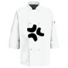 Eight Pearl Button Chef Coat with Thermometer Pocket Thumbnail