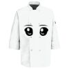 Eight Pearl Button Chef Coat with Thermometer Pocket Thumbnail