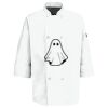 Eight Pearl Button Chef Coat with Thermometer Pocket Thumbnail