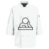 Eight Pearl Button Chef Coat with Thermometer Pocket Thumbnail