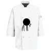 Eight Pearl Button Chef Coat with Thermometer Pocket Thumbnail