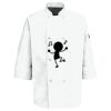 Eight Pearl Button Chef Coat with Thermometer Pocket Thumbnail