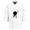 Eight Pearl Button Chef Coat with Thermometer Pocket Thumbnail