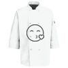 Eight Pearl Button Chef Coat with Thermometer Pocket Thumbnail