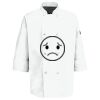 Eight Pearl Button Chef Coat with Thermometer Pocket Thumbnail