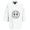 Eight Pearl Button Chef Coat with Thermometer Pocket Thumbnail