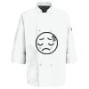 Eight Pearl Button Chef Coat with Thermometer Pocket Thumbnail
