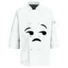 Eight Pearl Button Chef Coat with Thermometer Pocket Thumbnail