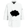 Eight Pearl Button Chef Coat with Thermometer Pocket Thumbnail