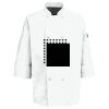 Eight Pearl Button Chef Coat with Thermometer Pocket Thumbnail