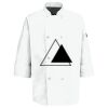Eight Pearl Button Chef Coat with Thermometer Pocket Thumbnail