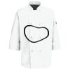 Eight Pearl Button Chef Coat with Thermometer Pocket Thumbnail