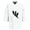 Eight Pearl Button Chef Coat with Thermometer Pocket Thumbnail