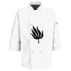 Eight Pearl Button Chef Coat with Thermometer Pocket Thumbnail