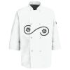 Eight Pearl Button Chef Coat with Thermometer Pocket Thumbnail