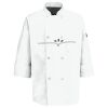 Eight Pearl Button Chef Coat with Thermometer Pocket Thumbnail