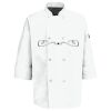 Eight Pearl Button Chef Coat with Thermometer Pocket Thumbnail