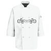 Eight Pearl Button Chef Coat with Thermometer Pocket Thumbnail